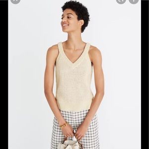 Madewell sweater tank